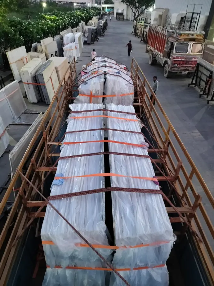 marble transportation